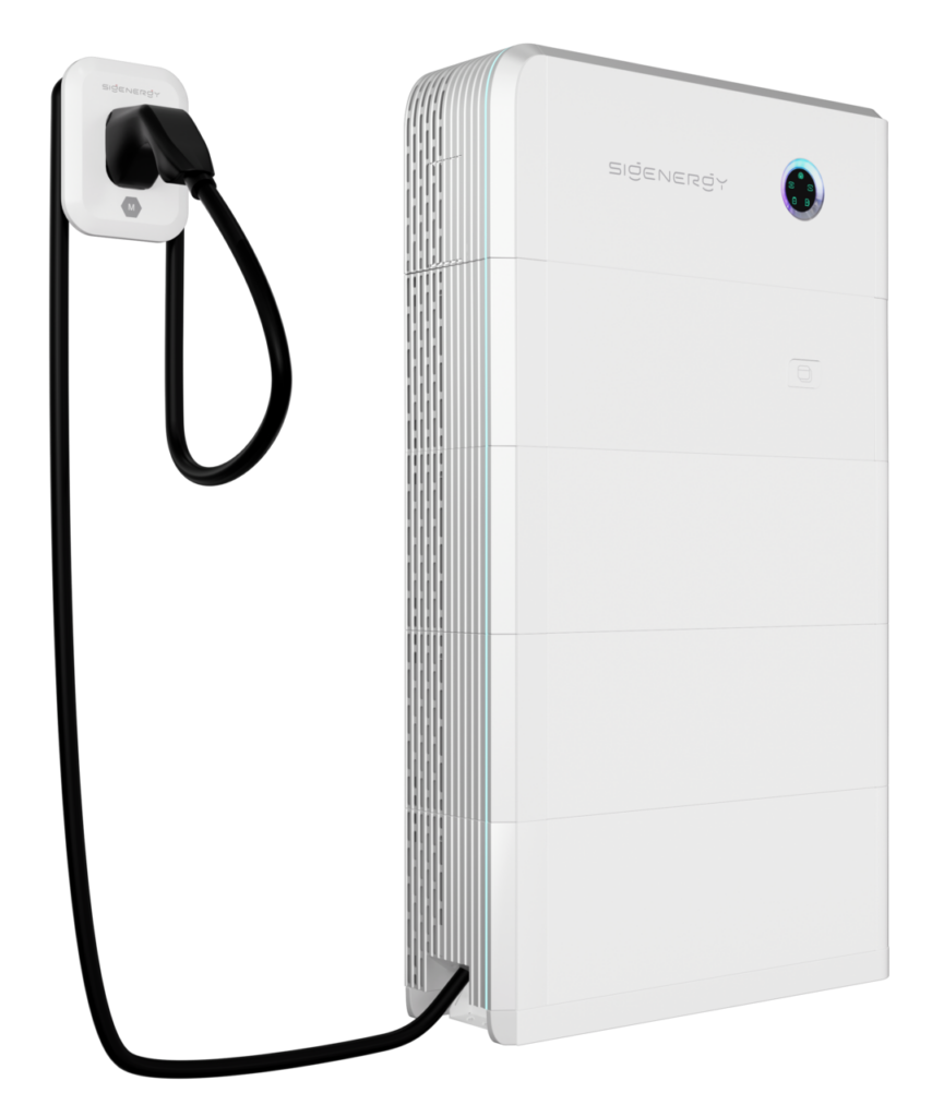 Sigenergy SigenStor modular battery stack with EV DC charging module